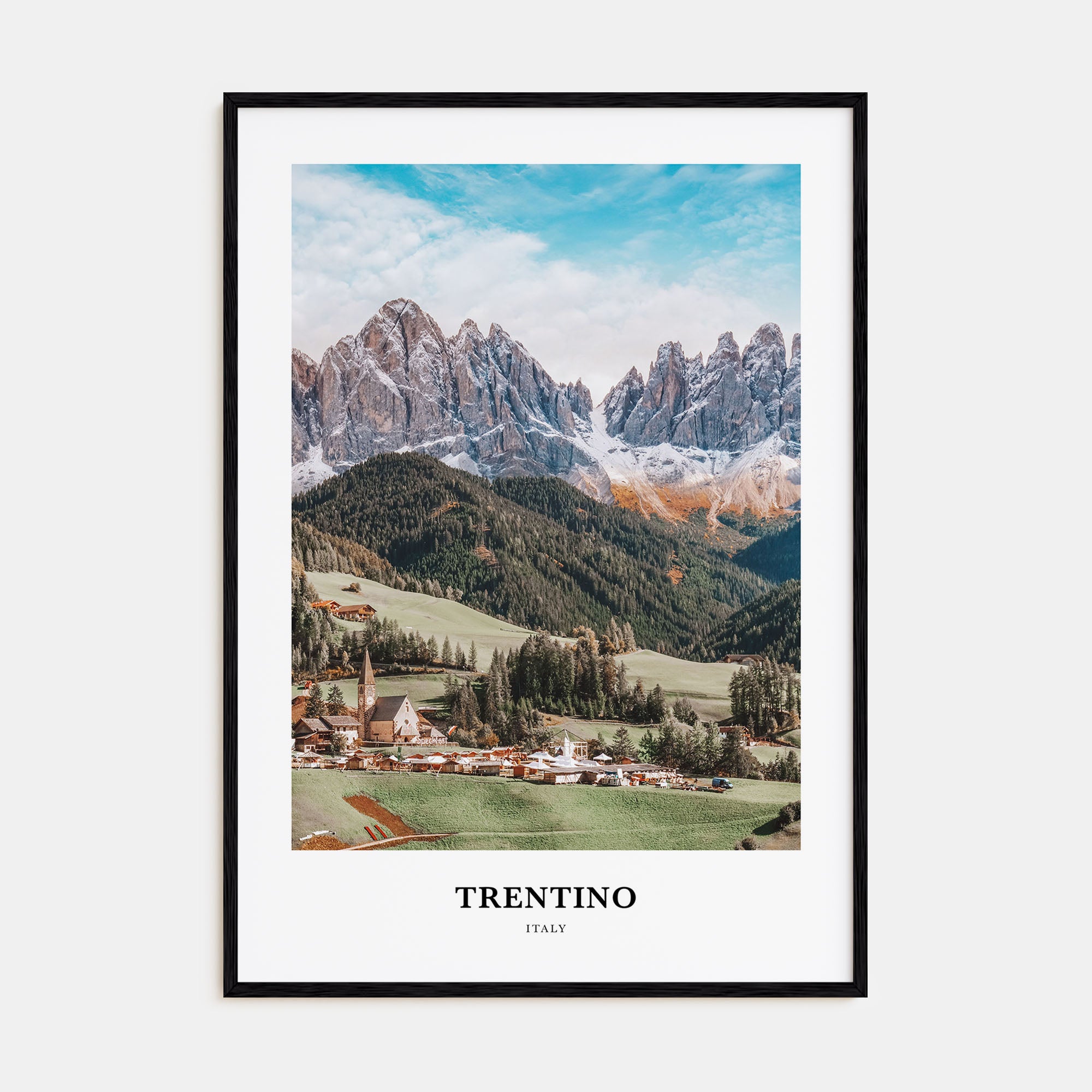 Trentino Portrait Color No 2 Poster