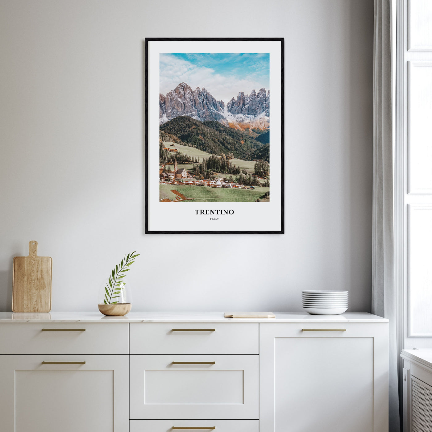 Trentino Portrait Color No 2 Poster