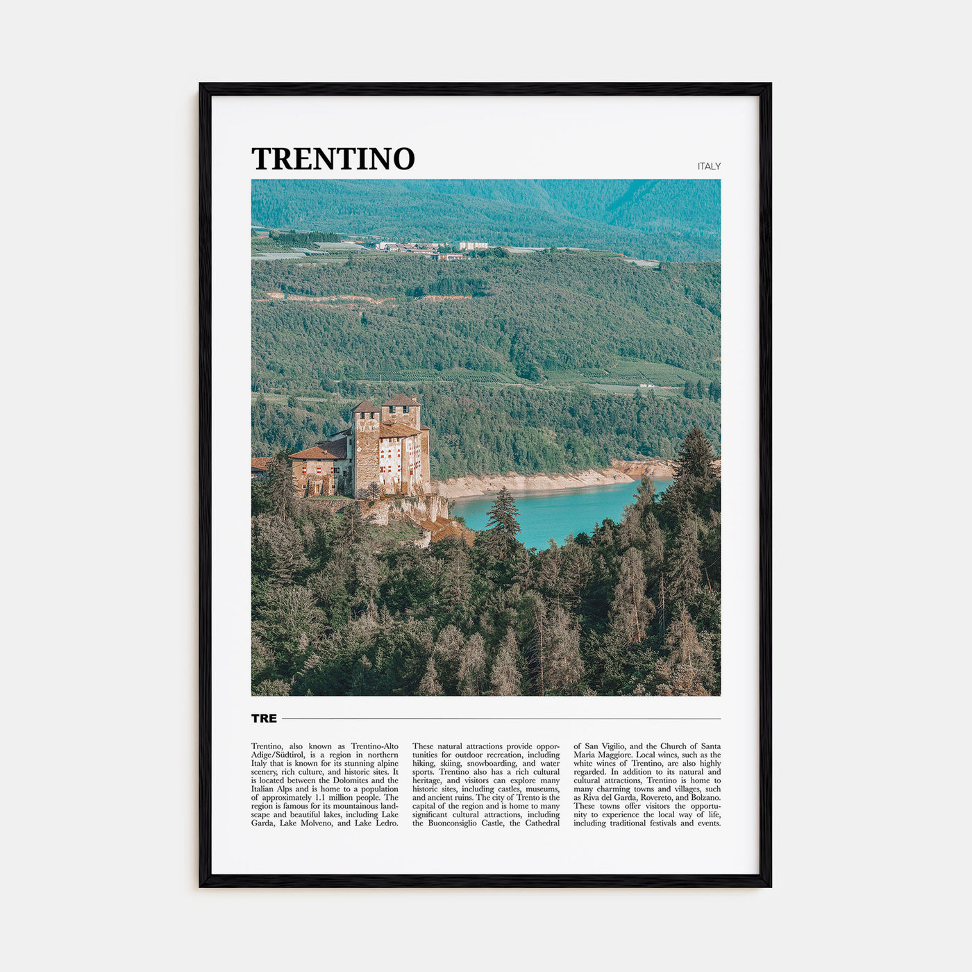 Trentino Travel Color No 1 Poster