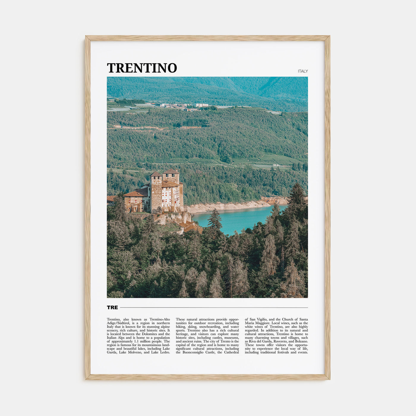 Trentino Travel Color No 1 Poster