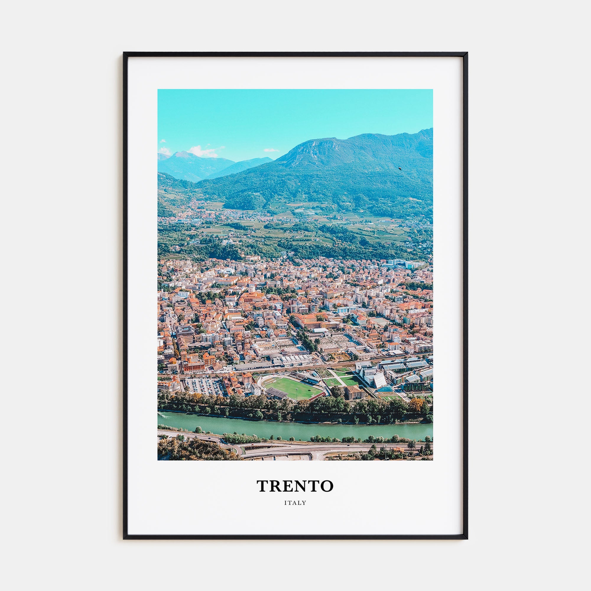 Trento Portrait Color Poster