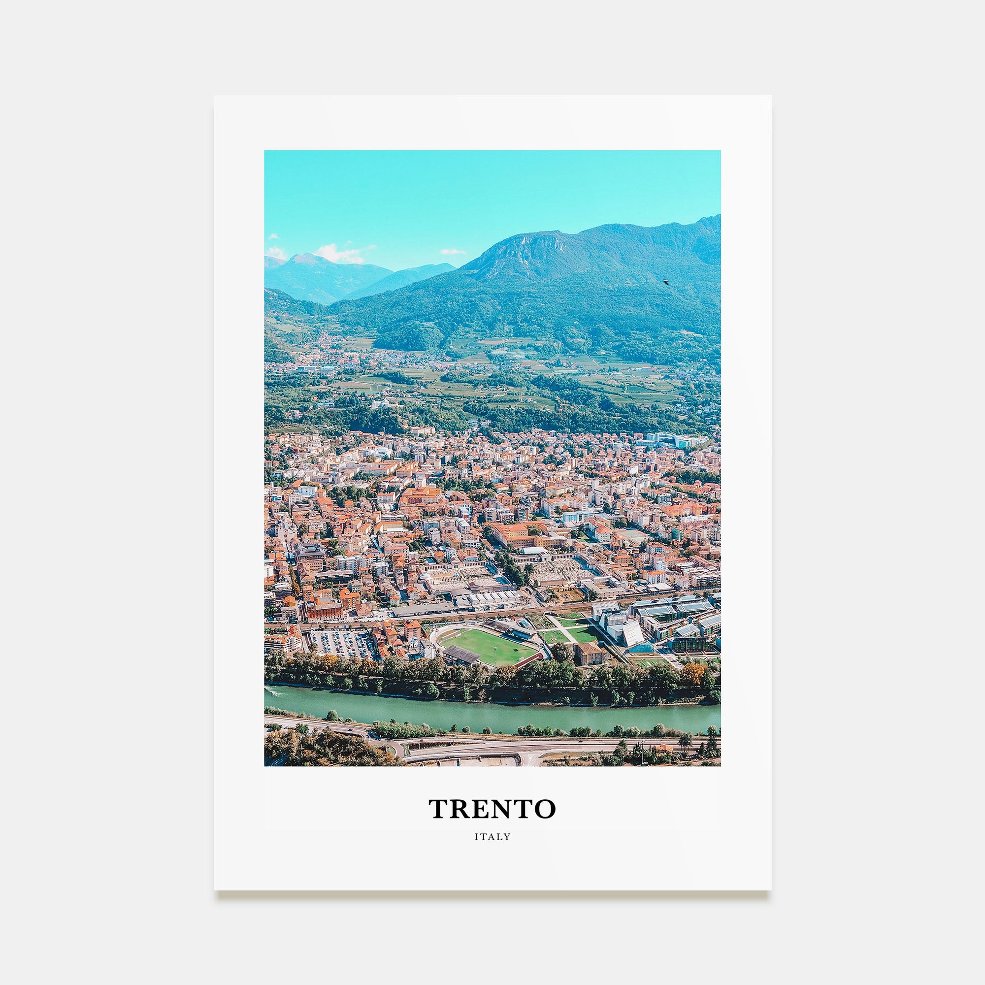 Trento Portrait Color Poster
