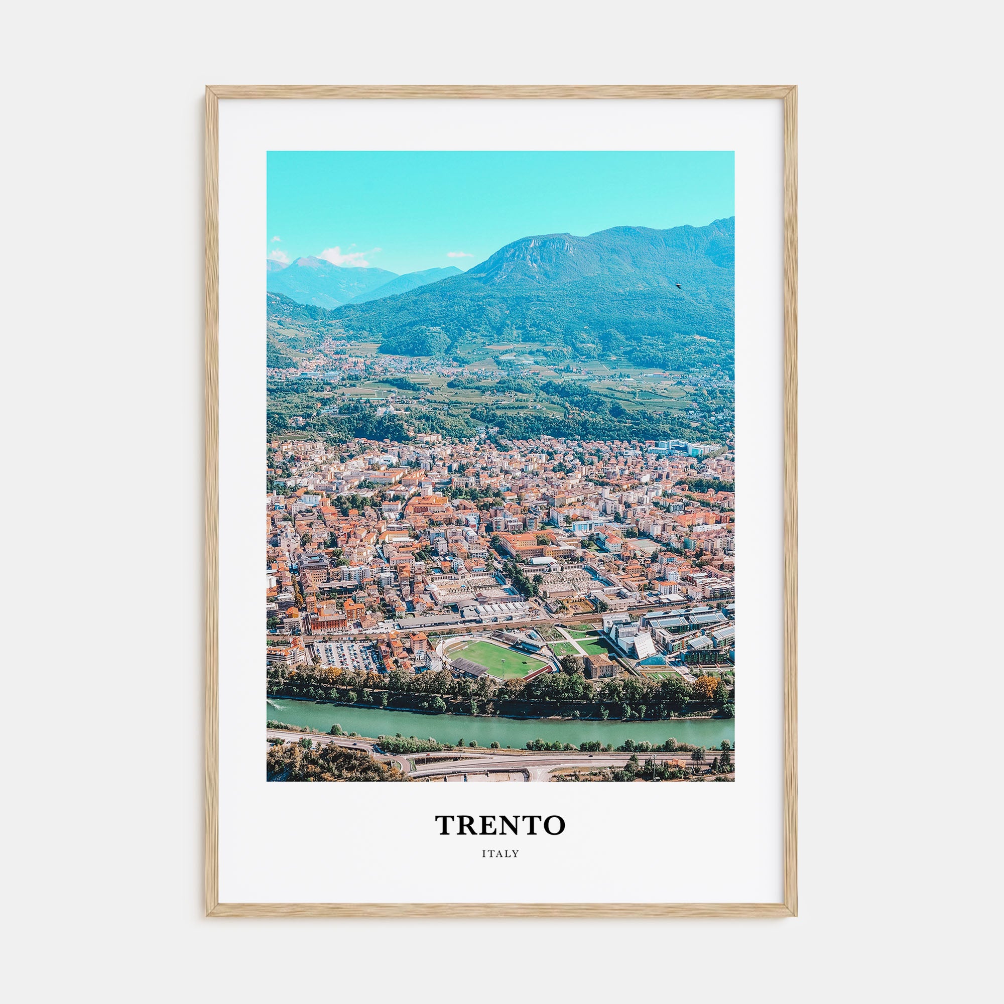 Trento Portrait Color Poster