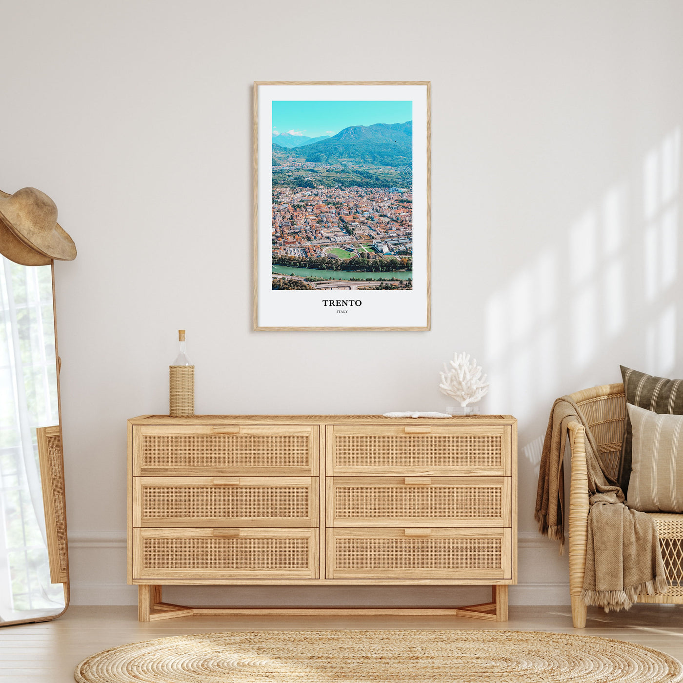 Trento Portrait Color Poster