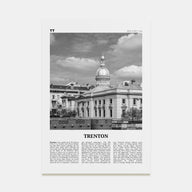 Trenton Travel B&W Poster