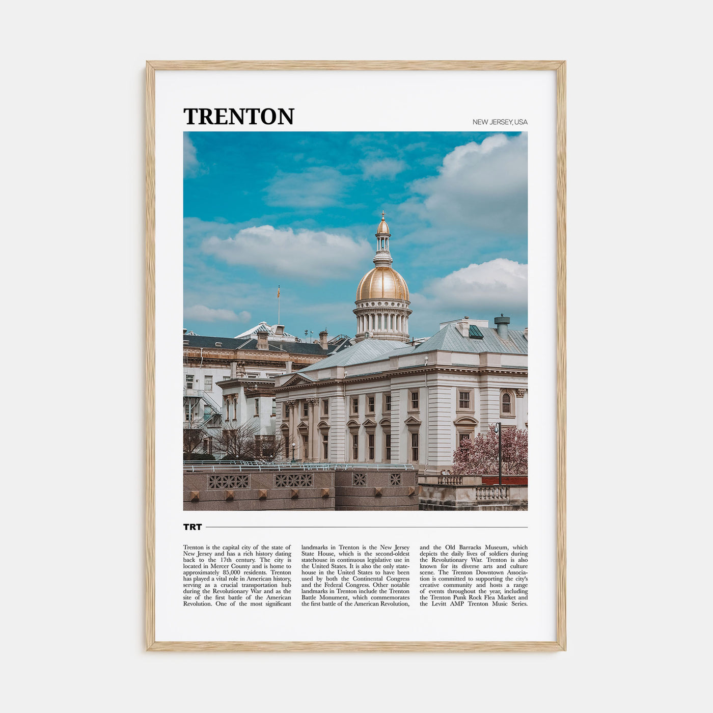 Trenton Travel Color Poster
