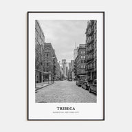 Tribeca Portrait B&W Poster