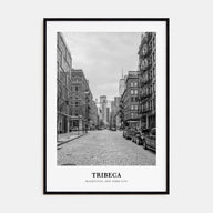 Tribeca Portrait B&W Poster