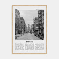 Tribeca Travel B&W Poster
