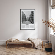 Tribeca Travel B&W Poster