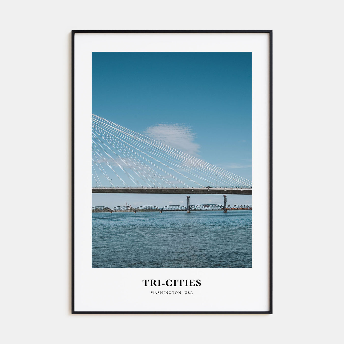 Tricities Portrait Color Poster