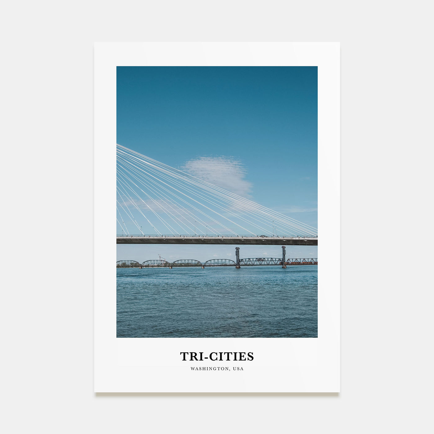 Tricities Portrait Color Poster