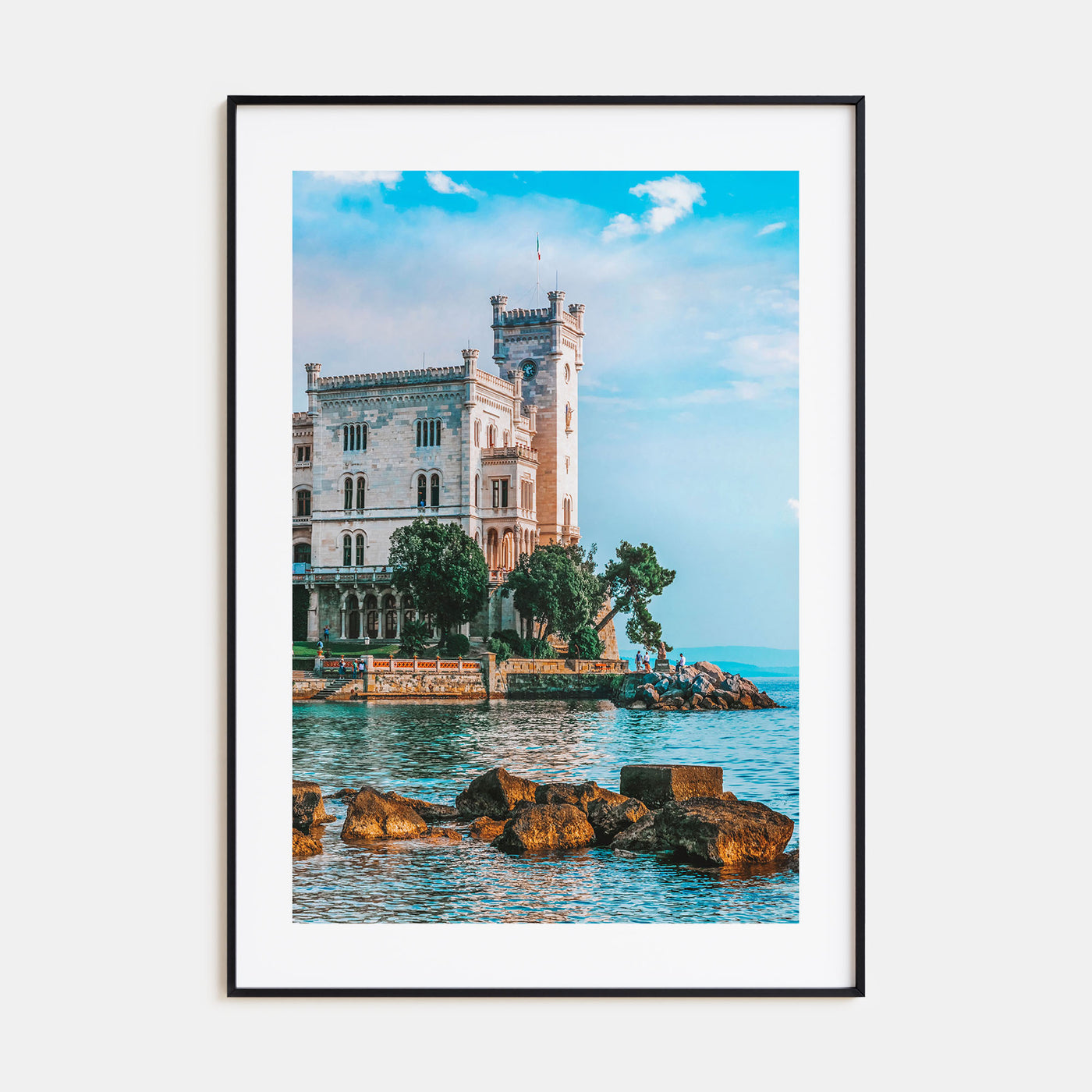 Trieste Photo Color Poster