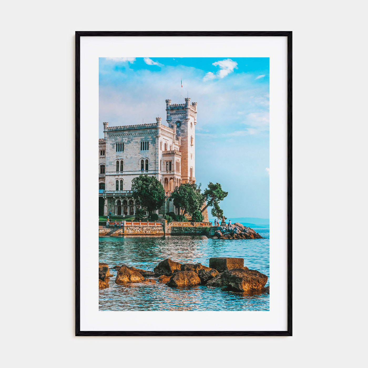 Trieste Photo Color Poster