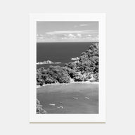 Trinidad and Tobago Photo B&W Poster