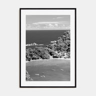 Trinidad and Tobago Photo B&W Poster