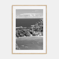 Trinidad and Tobago Photo B&W Poster