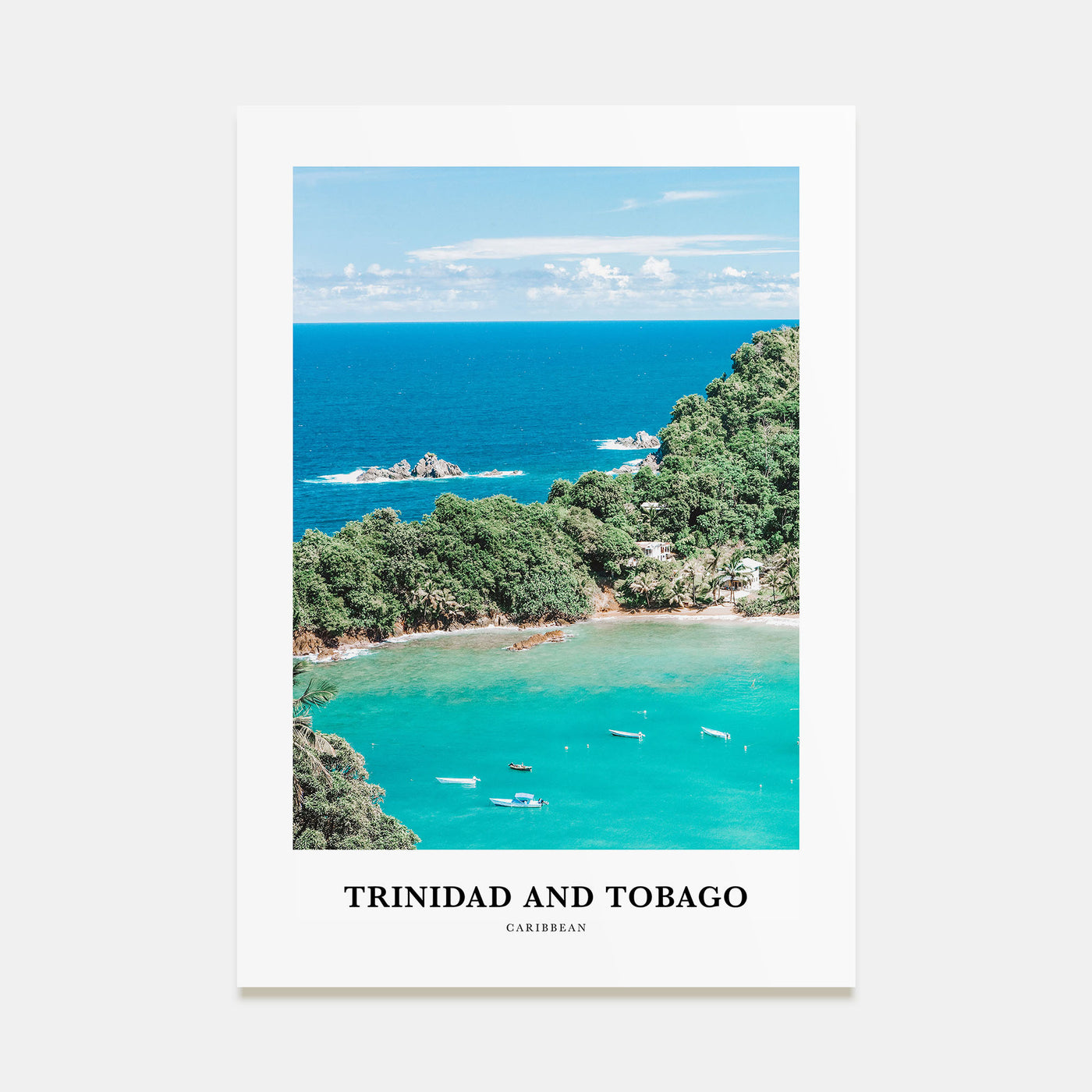 Trinidad and Tobago Portrait Color No 1 Poster