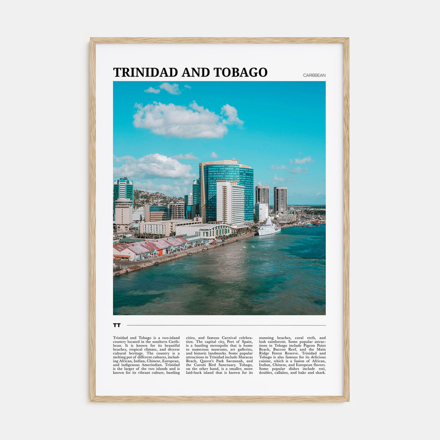 Trinidad and Tobago Travel Color No 1 Poster