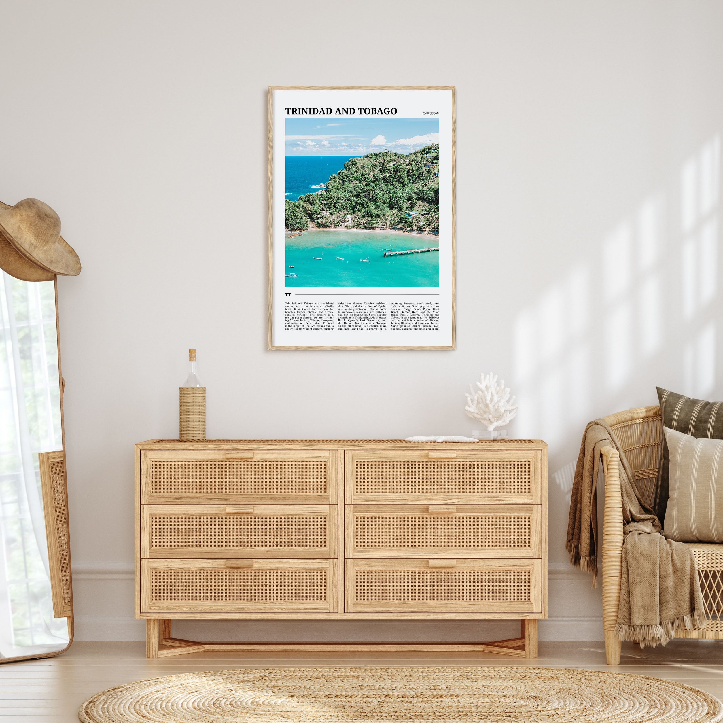 Trinidad and Tobago Travel Color No 2 Poster