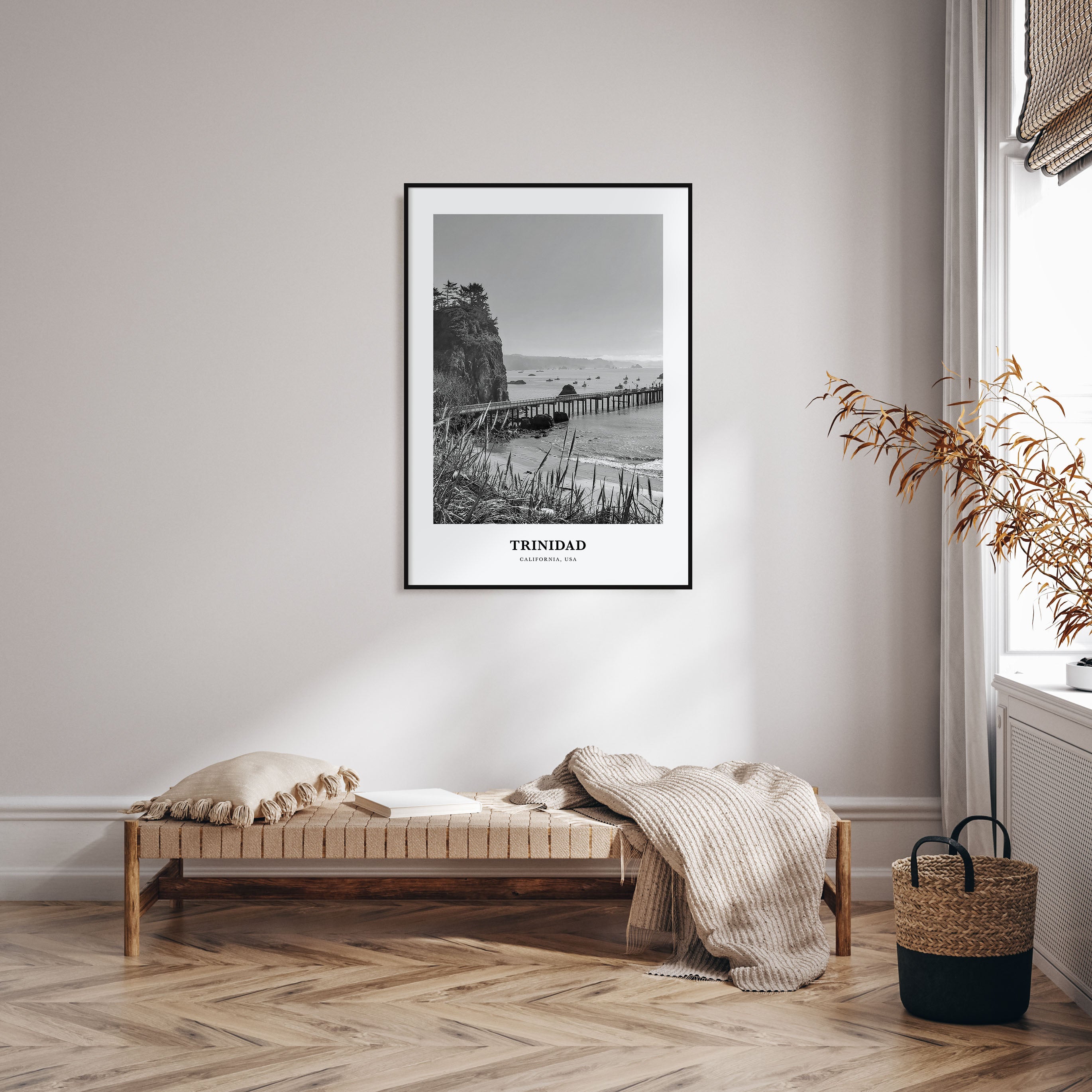 Trinidad Portrait B&W Poster
