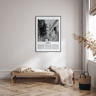 Tripoli, Lebanon Travel B&W No 1 Poster