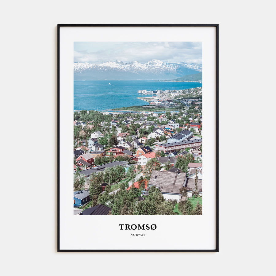 Tromsø Portrait Color Poster