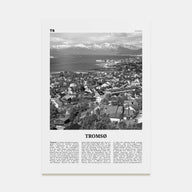 Tromsø Travel B&W Poster