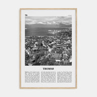 Tromsø Travel B&W Poster