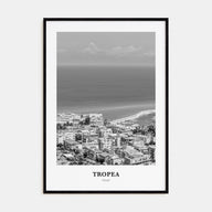 Tropea Portrait B&W Poster