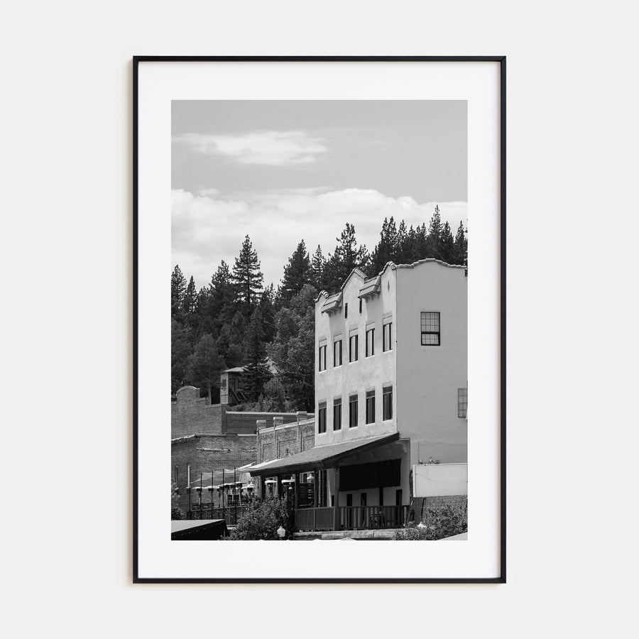 Truckee Photo B&W Poster
