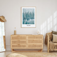 Truckee Portrait Color Poster
