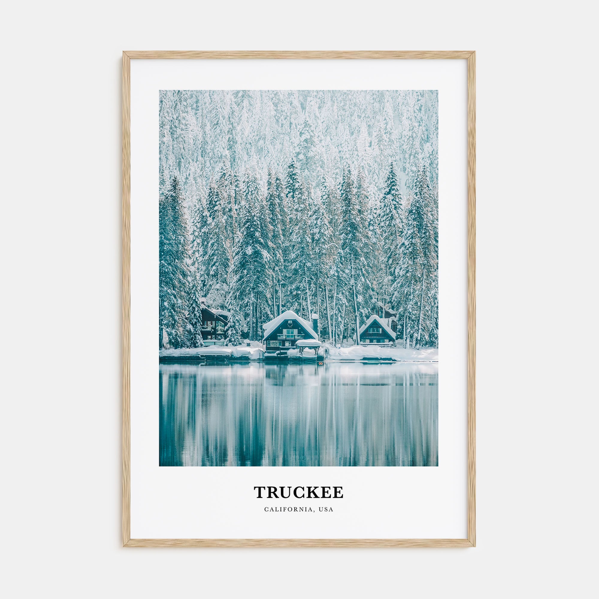 Truckee Portrait Color Poster