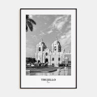 Trujillo Portrait B&W Poster