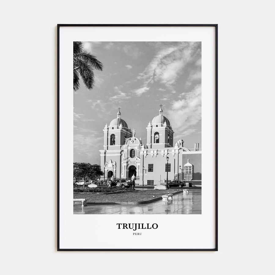 Trujillo Portrait B&W Poster