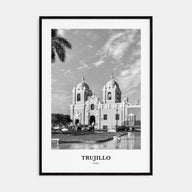 Trujillo Portrait B&W Poster