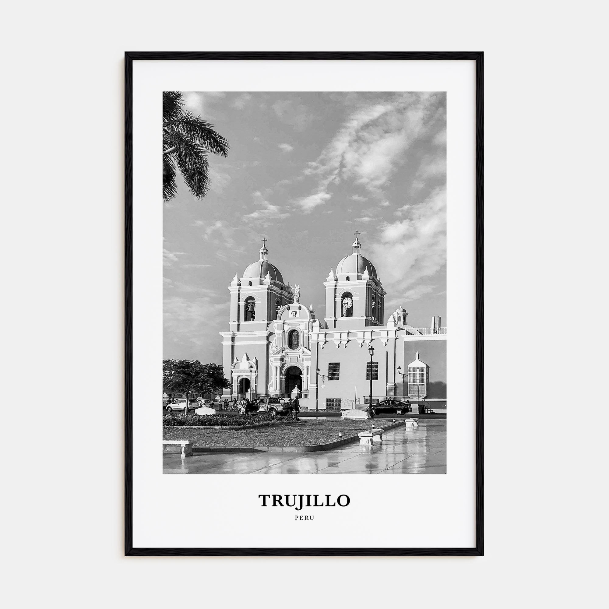 Trujillo Portrait B&W Poster