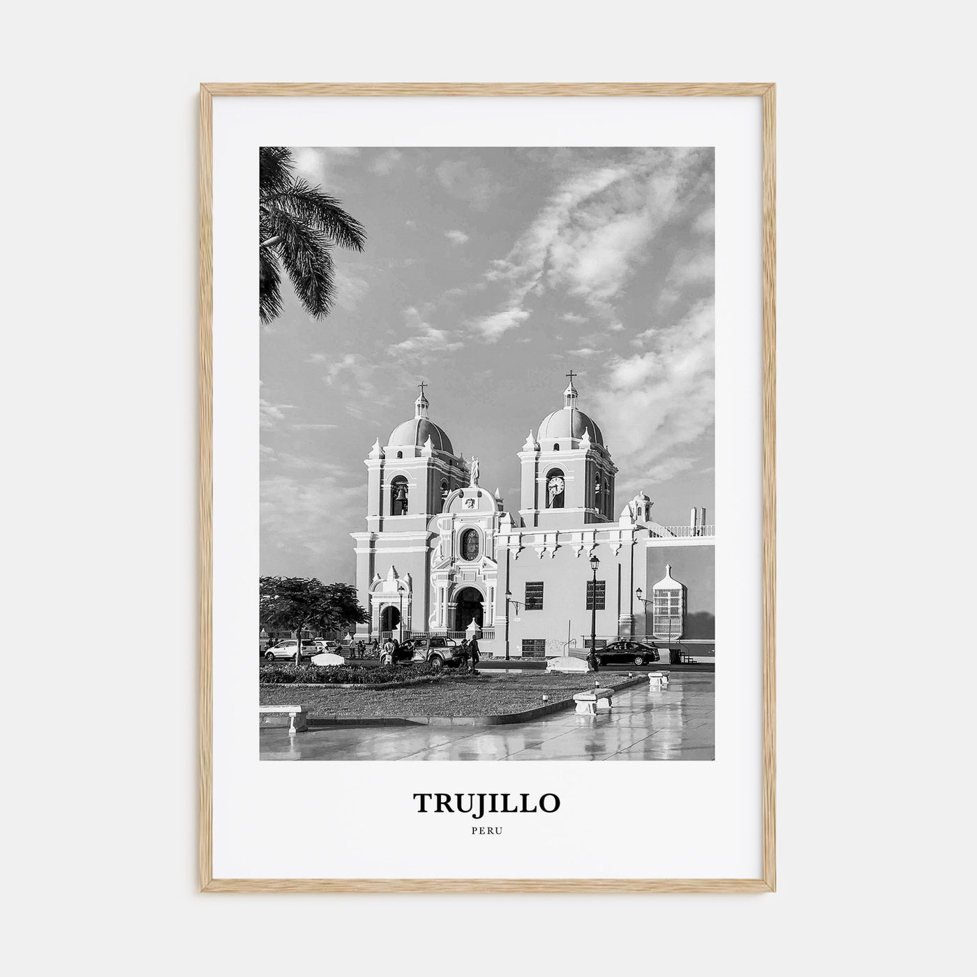 Trujillo Portrait B&W Poster