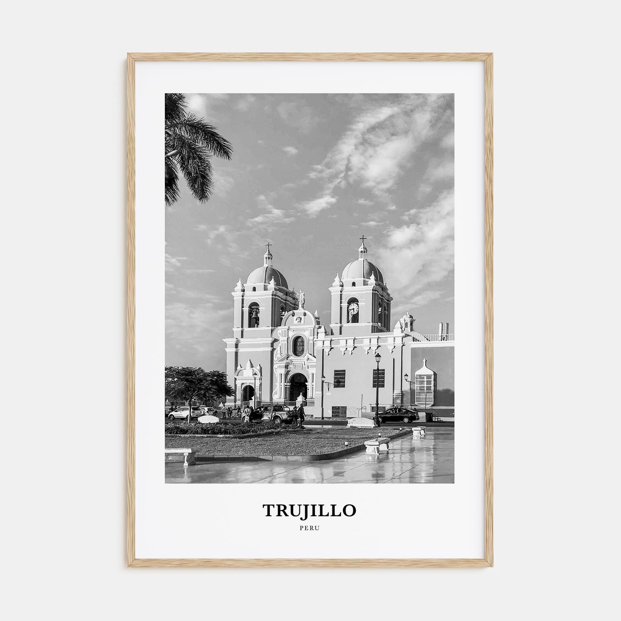 Trujillo Portrait B&W Poster