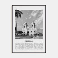 Trujillo Travel B&W Poster