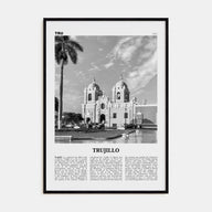 Trujillo Travel B&W Poster