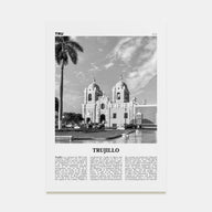 Trujillo Travel B&W Poster