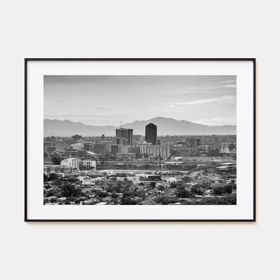 Tucson Landscape B&W Poster