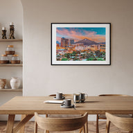 Tucson Landscape Color Poster