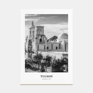 Tucson Portrait B&W No 1 Poster