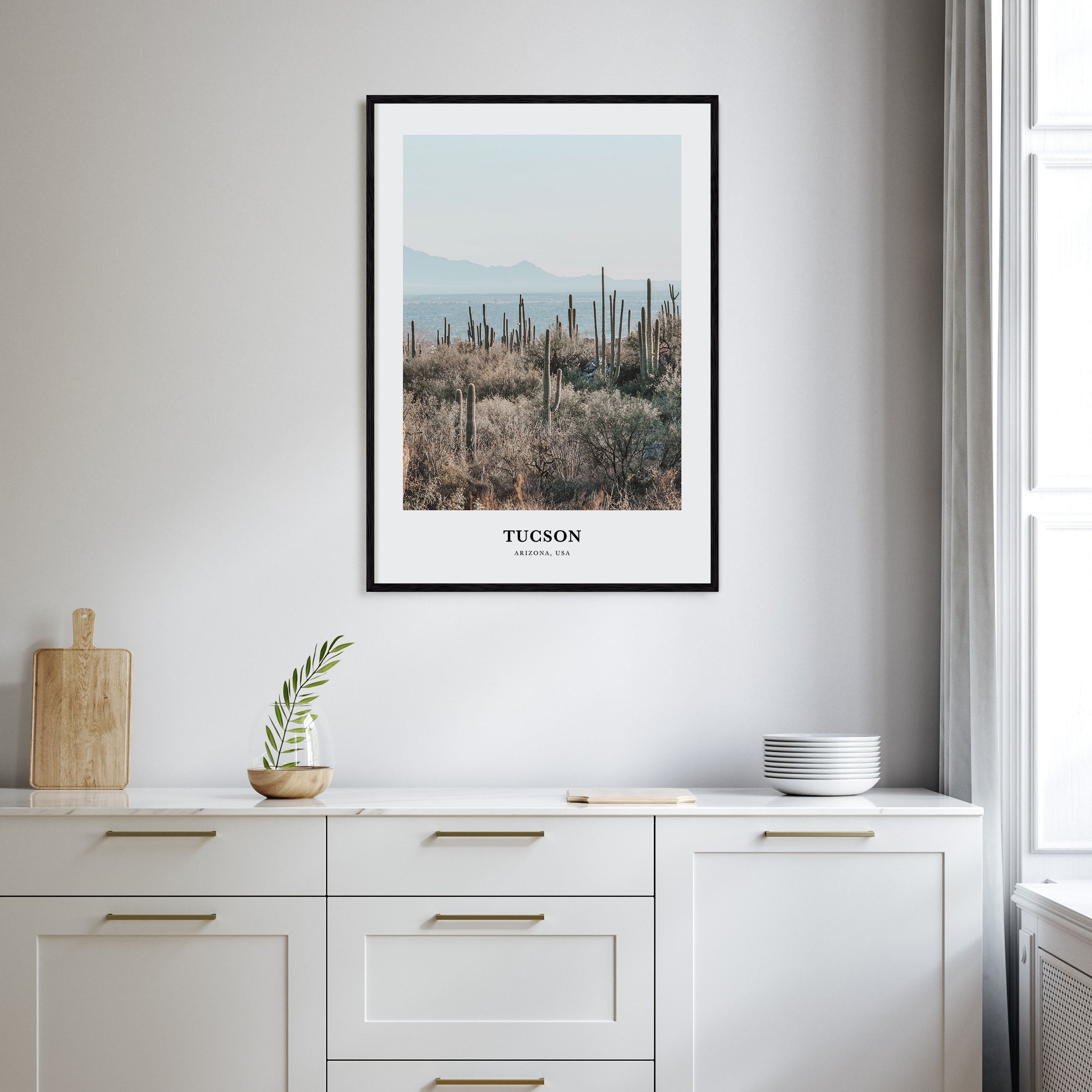 Tucson Portrait Color No 1 Poster