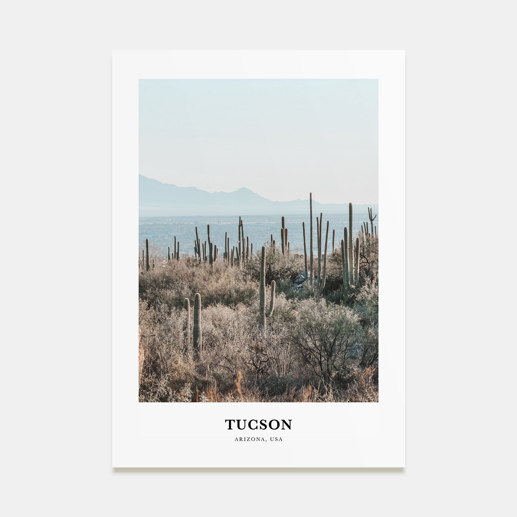 Tucson Portrait Color No 1 Poster