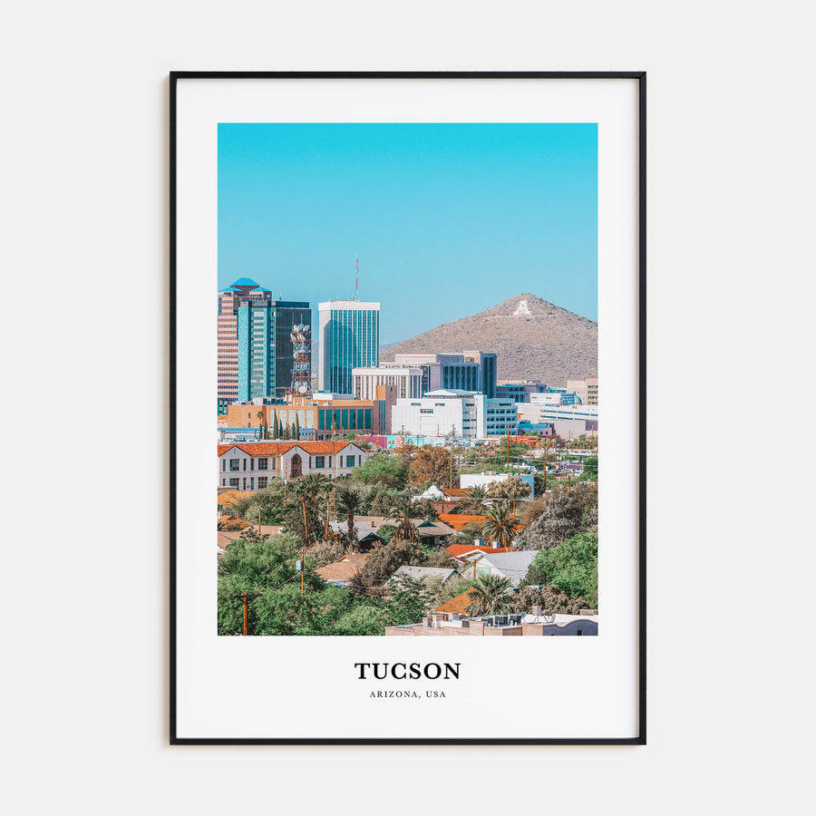 Tucson Portrait Color No 2 Poster