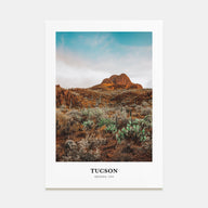 Tucson Portrait Color No 3 Poster