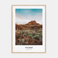 Tucson Portrait Color No 3 Poster